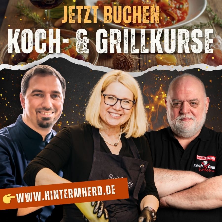 Koch- & Grillkurse 2026 ab sofort buchbar!