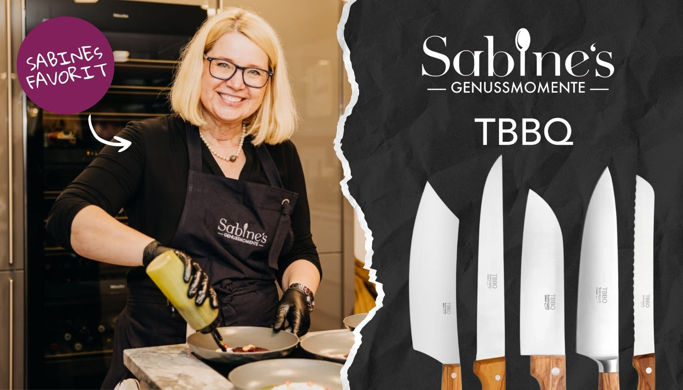 Sabine präsentiert die TBBQ Messer