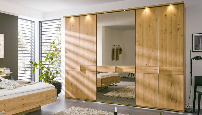 Musterring Savona Kleiderschrank mit Spiegeln