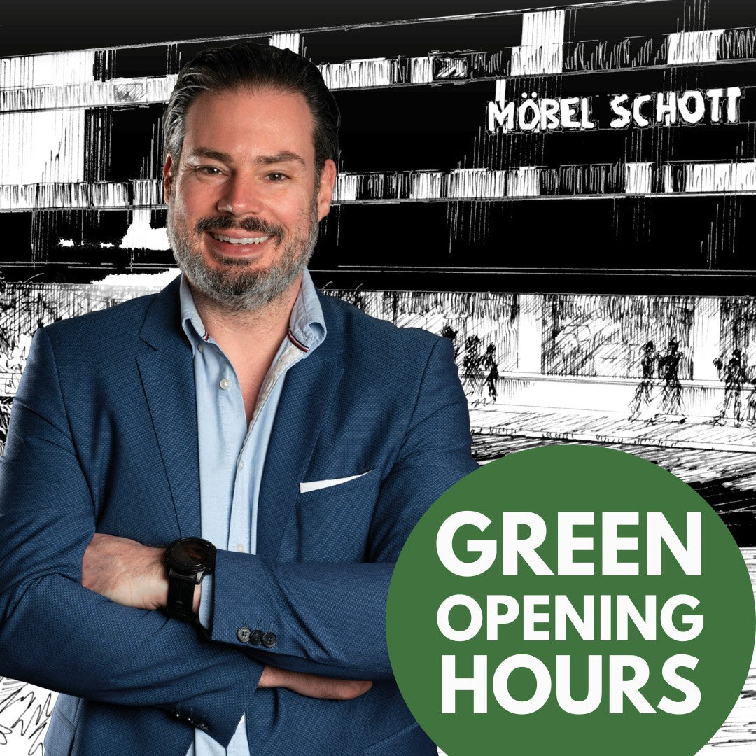 Green Opening Hours bei MÖBEL SCHOTT moebelschott.de