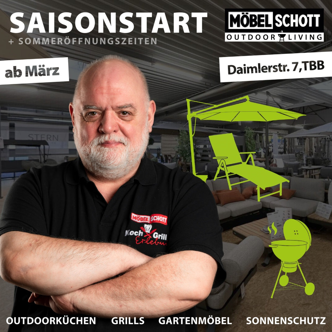 Outdoor Living Saisonstart 2025
