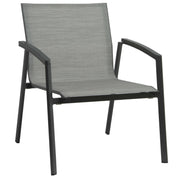 STERN New Top Lounge-Stapelsessel Gartenstuhl 2er Set, Alu-Gestell