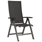 STERN New Top Klappsessel Gartenstuhl 1 Stk., Alu-Gestell mit Bezug Leinen silbergrau