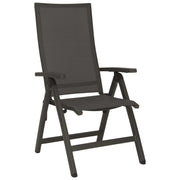 STERN New Top Klappsessel Gartenstuhl 1 Stk., Alu-Gestell mit Bezug Leinen silbergrau