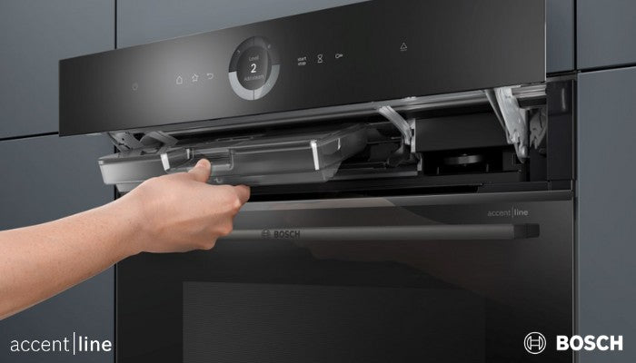 Bosch Backofen accent line schwarz