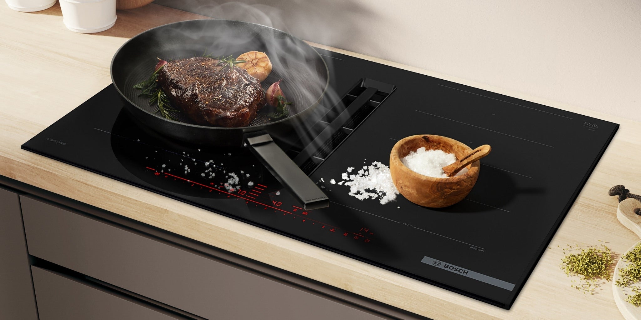 Bosch Kochfeld mit Flex XL Induktion