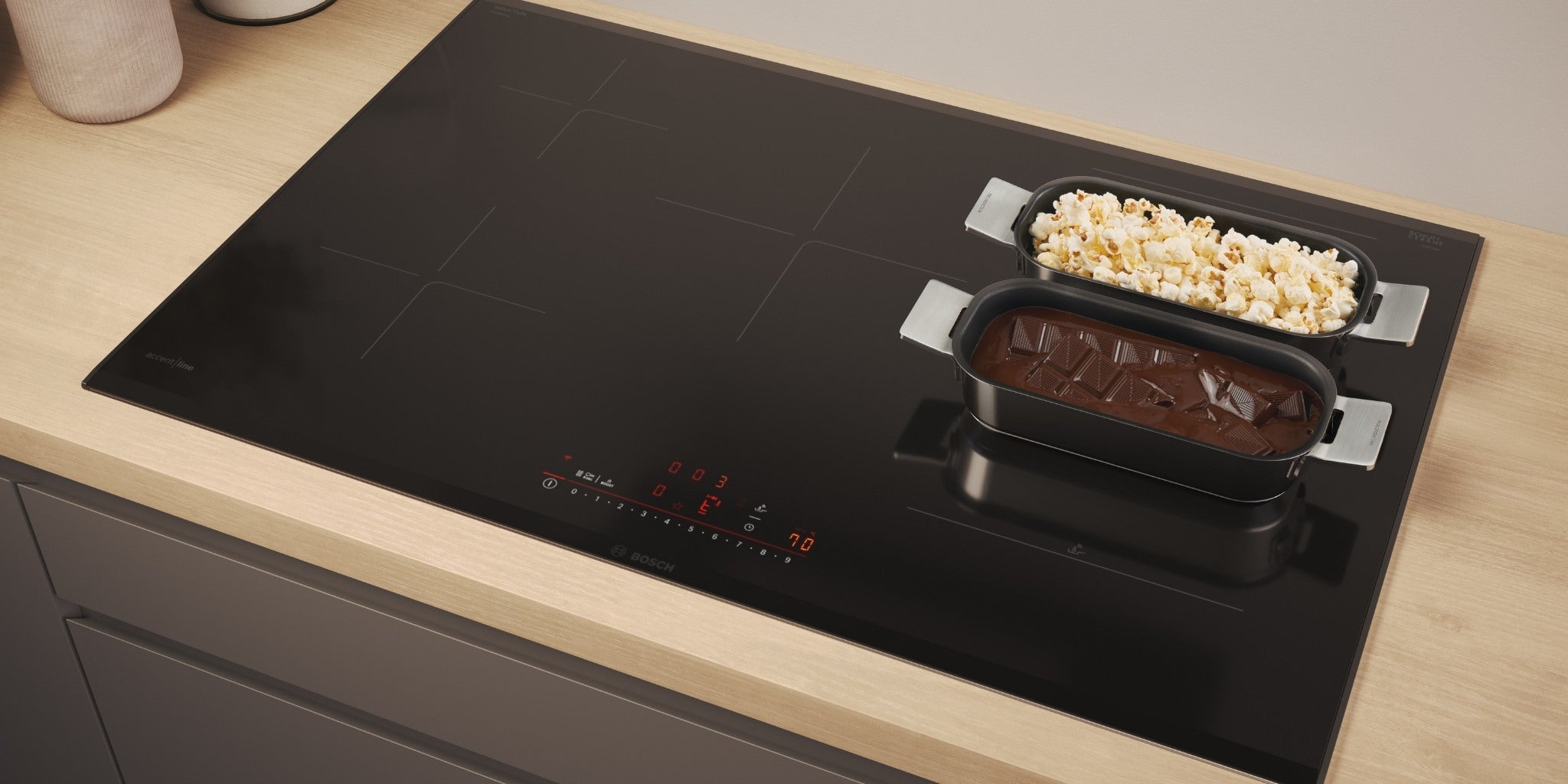 Bosch Kochfeld mit PerfectFry Plus Sensor