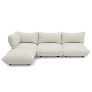 Fatboy Ecksofa Sumo, modulare Polstergarnitur 4-Sitzer, Boucléstoff Bezug