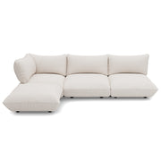Fatboy Ecksofa Sumo, modulare Polstergarnitur 4-Sitzer, Boucléstoff Bezug