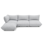 Fatboy Ecksofa Sumo, modulare Polstergarnitur 4-Sitzer, Boucléstoff Bezug