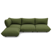 Fatboy Ecksofa Sumo, modulare Polstergarnitur 4-Sitzer, Boucléstoff Bezug