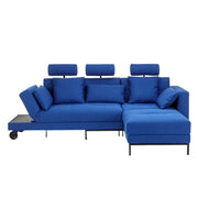 Brühl Sofa four-two soft Ecksofa inkl. Longchair mit Drehfunktion