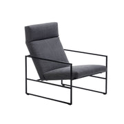Brühl Loungesessel grace metal, Design-Stuhl mit Metallgestell