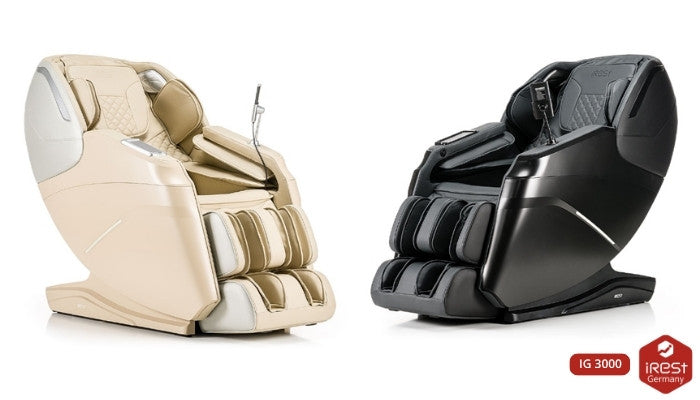 iRest Massagesessel schwarz beige IG 3000