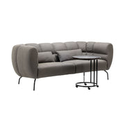 Brühl Sofa magnolia 2,5-Sitzer, Designsofa mit Stoff oder Leder