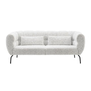 Brühl Sofa magnolia 2,5-Sitzer, Designsofa mit Stoff oder Leder