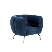 Brühl Sessel magnolia, Design-Sitzer mit U-Form Rückenlehne