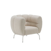 Brühl Sessel magnolia, Design-Sitzer mit U-Form Rückenlehne