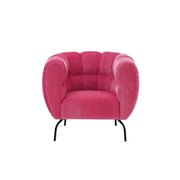 Brühl Sessel magnolia, Design-Sitzer mit U-Form Rückenlehne