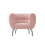 Brühl Sessel magnolia, Design-Sitzer mit U-Form Rückenlehne