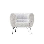 Brühl Sessel magnolia, Design-Sitzer mit U-Form Rückenlehne