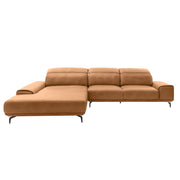 Musterring Ecksofa MR 2490 mit Lederbezug & Sockel + Metallfüßen