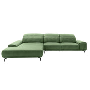 Musterring Ecksofa MR 2490 mit Lederbezug & Sockel + Metallfüßen