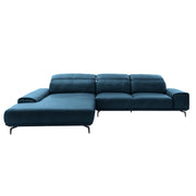 Musterring Ecksofa MR 2490 mit Lederbezug & Sockel + Metallfüßen