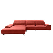 Musterring Ecksofa MR 2490 mit Lederbezug & Sockel + Metallfüßen