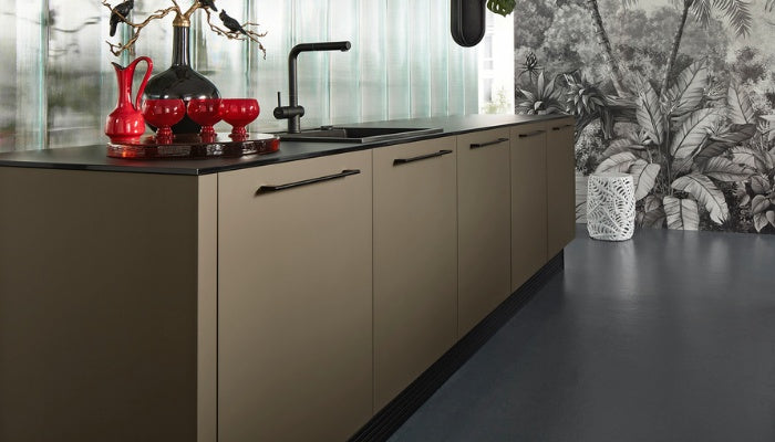 nolteneo Küche neoPure Metall gold