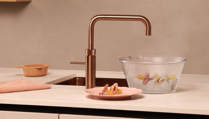 Quooker Fusion Square Kupfer Rose