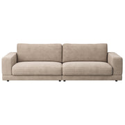 RAUM.FREUNDE Sofa Juni, 3 Sitzer mit Cord-Bezug
