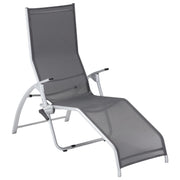 KETTLER Bäderliege Tampa, Sonnenliege mit Alu-Gestell, Pool-Lounger,