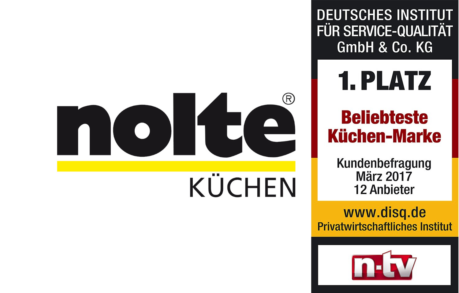 Kundenbefragung ergab: Nolte Küchen ist die beliebteste Küchenmarke der Deutschen