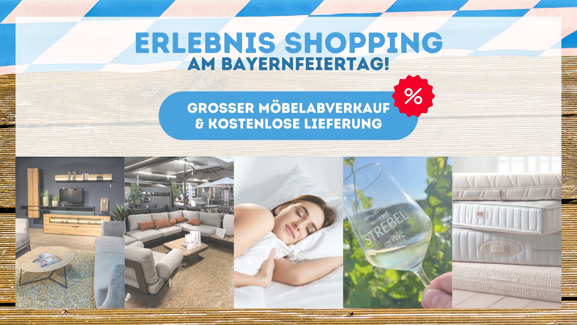 Erlebnis Shopping am Bayernfeiertag!