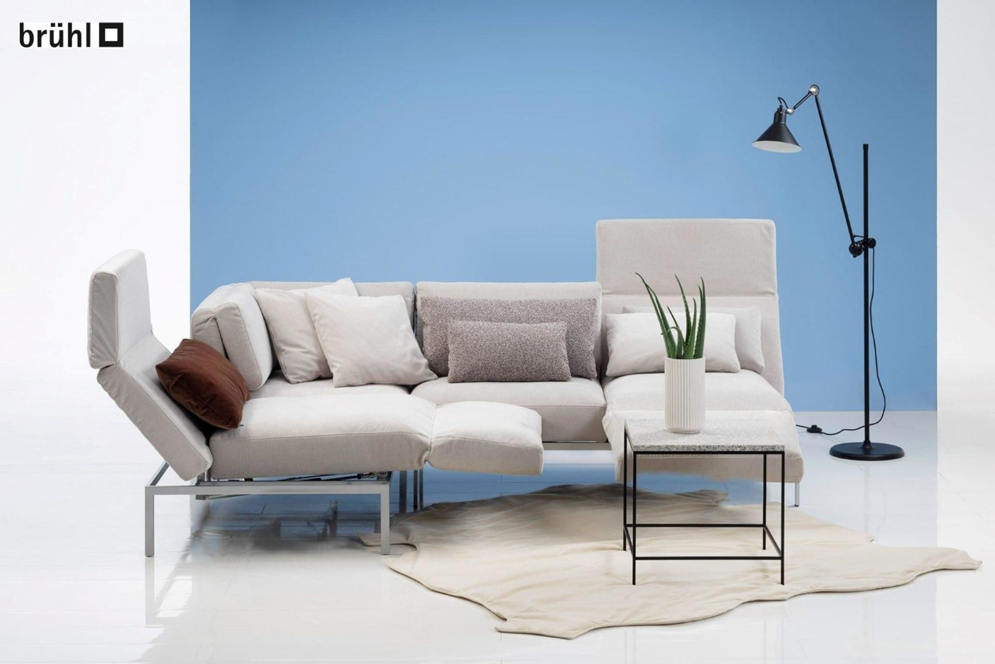 Stilvoll, nachhaltig, praktisch – „roro“-Polstermöbel der Marke brühl